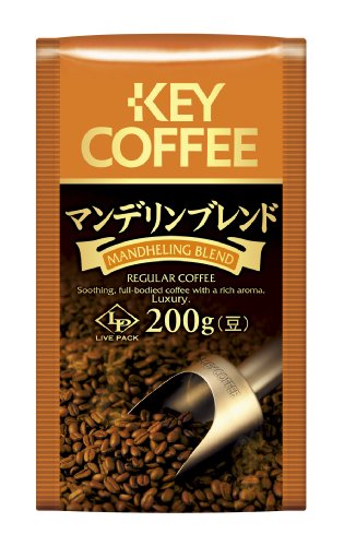 キーコーヒー LPマンデリンブレンド 200g(豆)