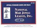 National Mah Jongg League 2009 Scorecard