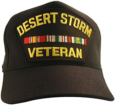 U.S. Army Desert Storm Veteran Ball Cap w/ Service Ribbons