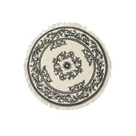 Filigree Aubusson Rug 9'x13' Black by Home Decorators Collection