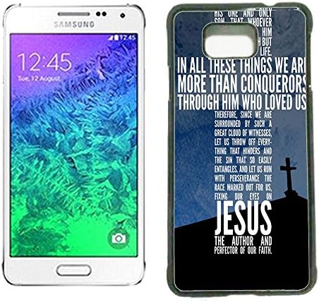 Hard Case Cover for Samsung Galaxy Alpha (God Jesus Christ Cross)