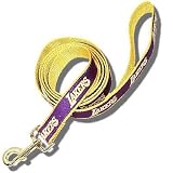 NBA Dog Leash Team: Los Angeles Lakers, Size: 0.63" W x 72" D