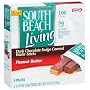 South Beach Living Dark Chocolate Fudge Covered Wafer Sticks, Peanut Butter, 3.9-Ounce Boxes (Pack of 6)