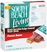 South Beach Living Dark Chocolate Fudge Covered Wafer Sticks, Peanut Butter, 3.9-Ounce Boxes (Pack of 6)