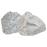 New-TIC CORPORATION TFS5WG 6.5, 75-WATT OUTDOOR ROCK SPEAKERS (WHITE GRANITE) - TICTFS5WG