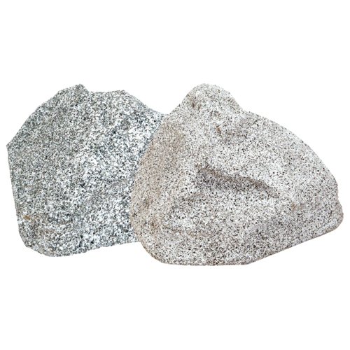 New-TIC CORPORATION TFS5WG 6.5, 75-WATT OUTDOOR ROCK SPEAKERS (WHITE GRANITE) - TICTFS5WG