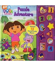 Dora the Explorer Puzzle Adventure book