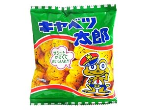 菓道の太郎シリーズ　　キャベツ太郎　（1大袋に14g小袋が30袋入り）