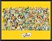 Poster mit Rahmen 40 x 50 cm, Schwarz - Simpsons - Full Cast - Mini gerahmt - An von The Simpsons - alle Infos