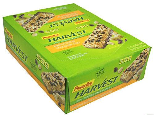 POWER BAR HARVEST PEANUT BUTTER CHOCOLATE CHIP CRISP 1.65 oz Each (15 in a Pack)