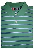 Men's Chaps Ralph Lauren Polo Shirt Short Sleeved Striped Size XXL