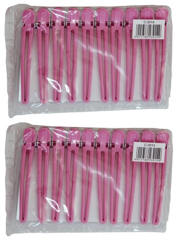 Fripac-Medis Combi-Clips, Pink, Karte à 10 St - Vorteilspack mit 2 Stück zum günstigen Spar-Preis Fripac-Medis