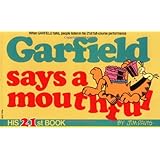 garfield says a mouthful his 21st book