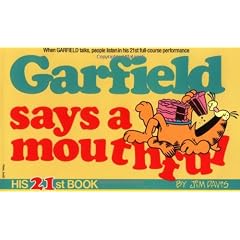 Garfield Says a Mouthful