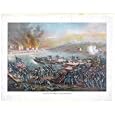 Battle of Kenesaw Mountian i.e., Mountain--June 27, 1864--Union (Gen. Sherman, com.) ... Conf. (Gen. Johnston, Com.) ... (Reprint 24" x 19")