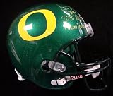 LaMichael James Autographed/Hand Signed Oregon Ducks Full Size Replica Helmet 2010 NCAA Rushing Lead