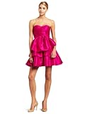 IMAGE OF Jessica Simpson Womens Tiered Pleated Bust Cocktail Dress, Romantic, 6