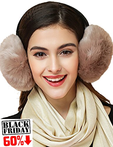 Chicup Simple Classic Faux Fur Earmuffs Winter Accessory