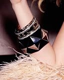 Pyramid Wide Bangle