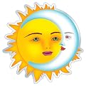 SUN AND MOON - (8")