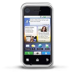 Motorola BACKFLIP MB300 Transparent Protector Hard Case Clear