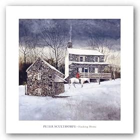 Hacking Home by Peter Sculthorpe 16"x16" Art Print Poster