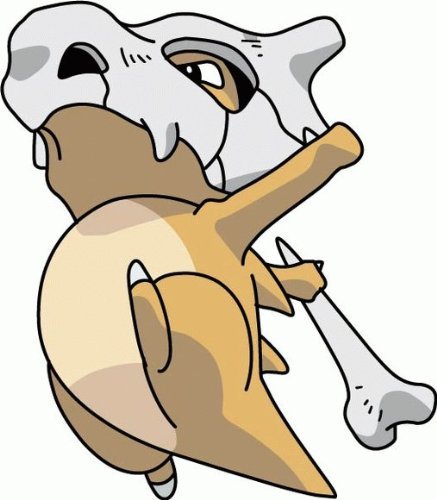 Pokemon Cubone Cartoon Car Bumper Sticker Decal 4