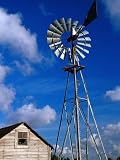 Wind-Driven Water Pump, FL Photographic Poster Print by Jeff Greenberg, 24x32