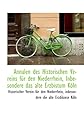 Annalen des Historischen Vereins für den Niederrhein, Inbesondere das alte Erzbistum Köln