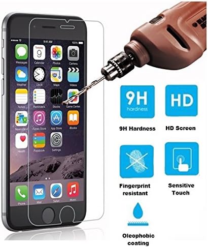 iPhone 6 PLUS / iPhone 6S PLUS Tempered Glass Screen Protector, Premium 9H Super Hardness Tempered Glass Screen Protector for Apple iPhone 6 PLUS / 6S PLUS, LCD Cover