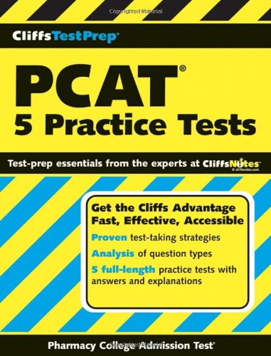 CliffsTestPrep PCAT: 5 Practice Tests
