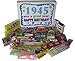 Woodstock Candy ~ 1945 75th Birthday Gift Box of Nostalgic Retro Candy from Childhood for 75 Year Old Man or Woman Born 1945