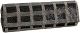 Whiting Davis Plaid Mesh Flap Clutch