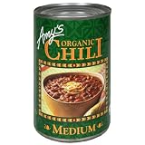 Amys Organic Medium Chili, 14.7-Ounce Cans (Pack of 12)