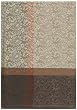 100% Cotton Jacquard Paisley Taupe Dishtowel 18" X 28" Set / 6