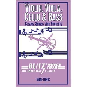 Blitz Violin and Viola Polishing Cloth Set by 