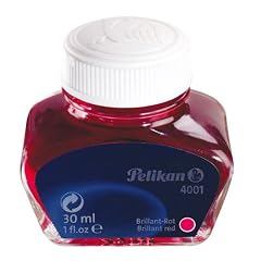 Pelikan 301036 - Tinte 4001, brillant rot 30ml