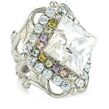 canary yellow ring Sorrelli Running Water Starburst