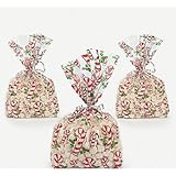 Cellophane Candy Cane Bags/1 Dozen/5 1/2 x 3 3/4 ix 11 nches