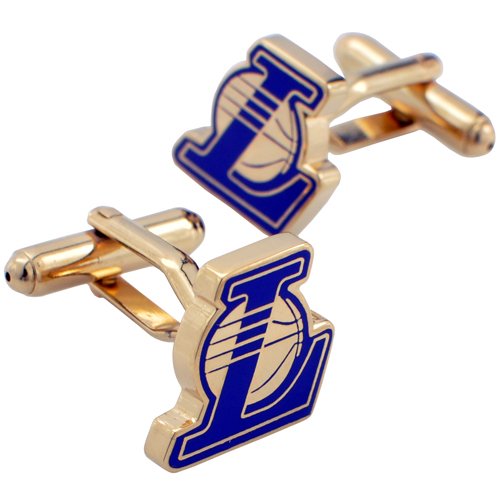 Los Angeles Lakers Cufflinks Sports Cuff Links With Gift Box