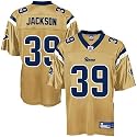 Steven Jackson Jersey: Reebok Gold Replica #39 St. Louis Rams Jersey