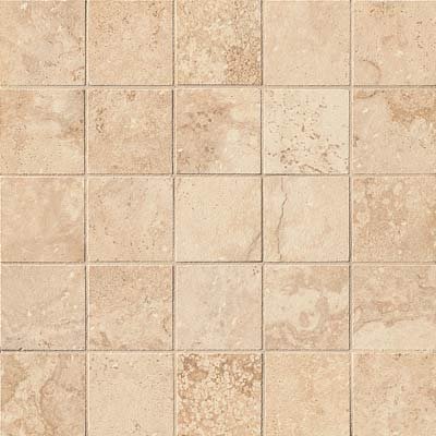 Panaria Ceramica Pietra Latina Mosaic 2 x 2 (12x12) Nicciola Senese Ceramic Tile & Stone