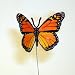 3" Silver Wires (46) for Multi-Sized Purple Set (46x Butterflies)