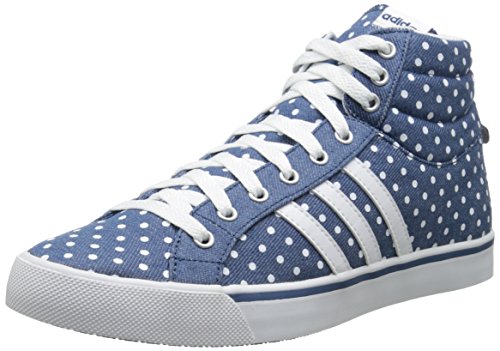 adidas NEO Women's Park ST Mid W Vulcanized Sneaker, Ash Blu