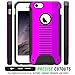 iPhone 6 Case, Caseology [Plate Armor Series] Heavy Duty Industrial Cover [Purple] [Rugged Protection] for Apple iPhone 6 (2014) & iPhone 6S (2015) - Purple