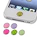 Home Button Sticker for iphone/ipad/itouch, Rainbow, 6 Stickers