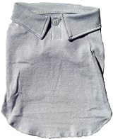 Dog T-Shirt White Polo XS