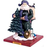 Colorado Rockies MLB Classic Santa Figurine