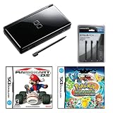 Nintendo DS Lite Black Game System BUNDLE with Pokemon Ranger