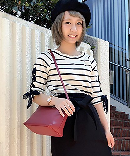 (マジェスティックレゴン) MAJESTIC LEGON オフショル編上げプルオーバー